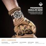 HAZARD 4 Heavy Water Diver(TM) Cavern GMT: Titanium Tritium Dive-Watch