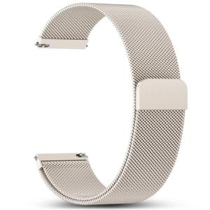 GEAK 18mm 20mm 22mm Metal Watch Band Compatible with Garmin Vivoactive 5 Watch Bands, Vivoactive 6/3/Venu 3S/2S, Quick Release Stainless Steel Milanese Loop Mesh Strap for Venu 3/Venu 2 Men Women