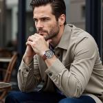 Fullmosa Leather Watch Bands for Men, 18mm 19mm 20mm 22mm 24mm Quick Release Watch Bands Strap - Burnished Band Vintage Wristband with Stainless Steel Metal Clasp