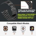 iiteeology Lightweight Stainless Steel Band for Apple Watch