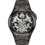 Bulova Men's Black Dial Watch - 98A179