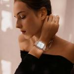 Easuny 8 Pack Bands for Women Compatible with Apple Watch 40mm 41mm 38mm 42mm 44mm 45mm 46mm 49mm iWatch Series 11 10 9 8 7 6 5 4 3 Ultra SE 3 SE 2nd, Soft Silicone Floral Engraved Dressy Wrist Straps