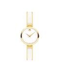Movado Moda Women's Watch - Swiss Quartz 2H Movement, Plated Stainless Steel, Adjustable Bangle - 3 ATM Water Resistance - Luxury Fashion Timepiece for Her - 24mm