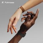 Fullmosa 18mm 20mm 22mm 24mm Leather Watch Bands Quick Release Watch Strap for Men Women, 2 Pack Soft Replacement Strap Wristband with Stainless Steel Buckle,20mm Toffee Brown&Silver/Black&Black