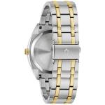 Bulova Men's Classic Dress Surveyor 2-Hand Day/Date Quartz Watch, Luminous Hands, 39mm