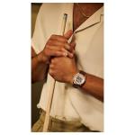 Bulova Men's Automatic Dress Classic Surveyor Watch, Black Leather Strap, Full Skeleton Dial, 42 Hour Power Reserve, 41mm