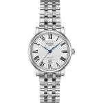 Tissot Womens Tissot Carson Premium Automatic Lady 316L Stainless Steel case Automatic Watches, Grey, Stainless Steel, 15 (T1222071103300)