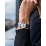 Tissot Womens Tissot Carson Premium Automatic Lady 316L Stainless Steel case Automatic Watches, Grey, Stainless Steel, 15 (T1222071103300)