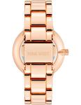 Nine West Women's Japanese Quartz Dress Watch with Metal Strap, Rose Gold, 14 (Model: NW/2098PKRG)