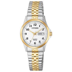 Citizen Quartz Womens Watch, Stainless Steel, Classic, Two-Tone (Model: EQ2004-95A)