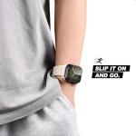 OMECKY Magnetic Braided Loop Band Compatible with Apple Watch Series 11 10 42mm 9 8 7 6 5 4 40mm 41mm for Women Men, Stretchy Nylon Elastic Sport Strap for iWatch SE 1/2/3, Starlight