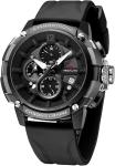 MEGALITH Heavy Duty Watches for Men: Military Sport Analog Chronograph with Luminous - Waterproof Design for Daily Casual Wear and Outdoor Sport Hiking Camping - Model 8231