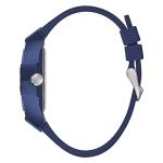 GUESS Men Analog Quartz Watch with Silicone Strap GW0203G7