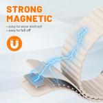 Magnetic Sport Bands for Apple Watch Band 40mm 38mm 41mm 42mm 44mm 45mm 46mm iWatch bands for Women Men,Silicone Loop Strap Wristband for Apple Watch Series 11 10 9 8 7 6 5 4 3 SE 3/2nd Ultra/3/2 49mm