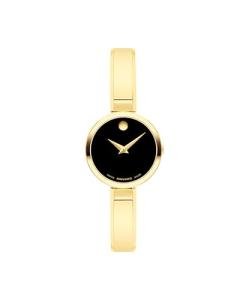 Movado Moda Women's Bangle Watch - Swiss Quartz, Stainless Steel - Classic, Modern Luxury Fashion Timepiece for Her - 24mm