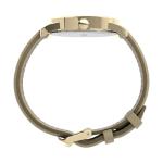 Timex Women's Easy Reader 38mm Watch – Gold-Tone Case Cream Dial with Light Gold-Tone Leather Strap