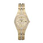 RELIC by Fossil Women's Queen's Court Three-Hand Date Gold Stainless Steel Bracelet Dress Watch (Model: ZR11778)
