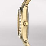 RELIC by Fossil Women's Queen's Court Three-Hand Date Gold Stainless Steel Bracelet Dress Watch (Model: ZR11778)