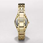 RELIC by Fossil Women's Queen's Court Three-Hand Date Gold Stainless Steel Bracelet Dress Watch (Model: ZR11778)