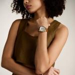 Fossil Women's Watch, Gilmore Three-Hand Brown Leather Sunray Watch for Women