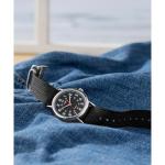 Timex Unisex T2N647 Weekender 38mm Black Nylon Slip-Thru Strap Watch