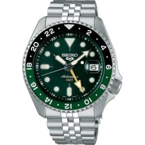 Seiko 5 Sports Automatic GMT Green Dial Watch
