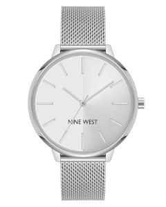 Nine West Women's Mesh Bracelet Sunray Watch