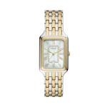 Fossil Women's Watch, Raquel Quartz Stainless Steel Three-Hand Watch for Women, Color: Silver/Gold
