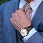 WOCCI 20mm Watch Band for Men and Women, Genuine Leather - Top Grain Leather, Quick Release Strap, Silver Buckle (Black)