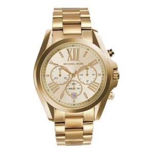 Michael Kors Gold-Tone Bradshaw Women's Chronograph Watch