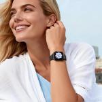 Zedoli Sport Solo Loop Band Compatible with Apple Watch Bands 40mm 42mm 41mm 38mm Women, Stretchy Soft Silicone Elastic Waterproof Replacement Strap for iWatch Series 11 10 9 8 7 6 5 4 3 2 1 SE, Black