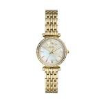 Fossil Women's Watch, Carlie Quartz Stainless Steel Three-Hand Watch for Women