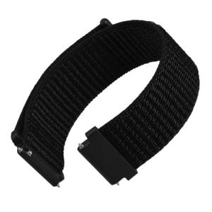 WOCCI 18mm Nylon Quick-Release Watch Strap (Black)