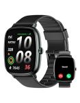 Smart Watches for Men Women with GPS Built-in, Answer/Make Calls, 1.95" Smartwatch for iPhone/Android Phones, Fitness Watch with Heart Rate/Sleep Monitor 100+ Sports Modes IP68 Waterproof (Black)