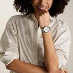 Fossil Women's Watch, Gilmore Three-Hand Date Stainless Steel Watch for Women