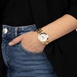 Balmain, Lady, Be, Yellow PVD, Swiss Made, Quartz, White, Stainless Steel 316L, B45903322