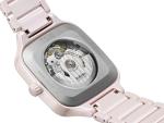 Rado -True Square-Womens-Swiss Automatic Watch-High-Tech Ceramic-Sapphire Crystal -38mm