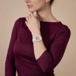 Rado -True Square-Womens-Swiss Automatic Watch-High-Tech Ceramic-Sapphire Crystal -38mm