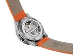 Tissot Womens Seastar Wilson WNBA 316L Stainless Steel Case Automatic Watch, Orange, Leather Strap, (T1208071705100)