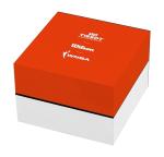 Tissot Womens Seastar Wilson WNBA 316L Stainless Steel Case Automatic Watch, Orange, Leather Strap, (T1208071705100)