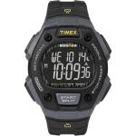 Timex Men's Ironman Triathlon Classic 30 38mm Watch – Gray & Black Case Negative Display with Black Resin Strap