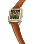 Movado Heritage 1917 Women’s Swiss Quartz Leather Petite Square Watch, 25mm