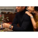 Citizen Men's Eco-Drive Dress Classic Rolan, Brown Leather Strap, Navy Dial, 3 Hand, Day/Date (Model: AW0096-06L)