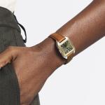 Movado Heritage 1917 Women’s Swiss Quartz Leather Petite Square Watch, 25mm