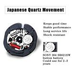 OLEVS Watch for Women Gifts Set Rose Gold and Eiffel Tower Bracelet Set Analog Quartz Wrist Watches for Lady Waterproof with Heart Love Shape Diamonds Black Dial Two Tone