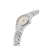 Frederique Constant Ladies Swiss Quartz Highlife Silver-Tone Stainless Steel Watch with Bracelet and Additional White Rubber Strap, Style: FC-240BGD2NH6B