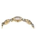 Versace Stud Icon Collection Luxury Womens Watch Timepieces with a Two Tone Bracelet and Case Featuring a Silver Dial