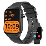 DIVOAZBVO Smart Watch for Men, 120+ Sports Modes Smartwatch with 1.83" HD Touchsreen, Sleep Monitor, IP67 Waterproof, Bluetooth Call & Music Control Fitness Watch for iPhone/Android Black