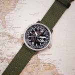 Archer Watch Straps - Premium Nylon Quick Release Watch Bands (Olive, 20mm)