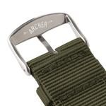 Archer Watch Straps - Premium Nylon Quick Release Watch Bands (Olive, 20mm)